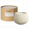 Свеча ароматическая Vetiver & Black cypress из коллекции Edge, бежевый, 30 ч, Tkano