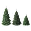 Набор из трех электрических свечей Christmas forest из коллекции New Year Essential, Tkano