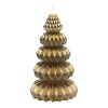 Свеча декоративная Origami золотого цвета из коллекции New Year Essential, 19 см, Tkano
