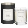 Свеча ароматическая The Olphactory, Relax Black, Белый мускус (новая), 40 ч, Ambientair