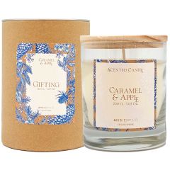 Свеча ароматическая Gifting, Карамель и яблоко, 40 ч, Ambientair