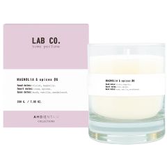 Свеча ароматическая Lab Co, Магнолия и специи, 40 ч, Ambientair