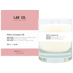 Свеча ароматическая Lab Co, Груша и ананас, 40 ч, Ambientair