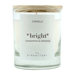 Свеча ароматическая The Olphactory, Bright, Orange&Cinnamon, 40 ч, Ambientair