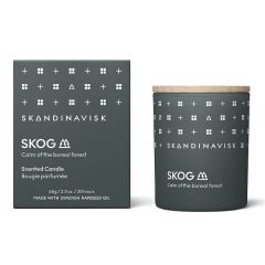 Свеча ароматическая SKOG с крышкой, 65 г (новая), S K A N D I N A V I S K