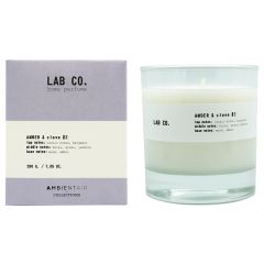 Свеча ароматическая LAB CO, Амбра и гвоздика, 40 ч, Ambientair