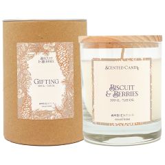 Свеча ароматическая Gifting, Печенье и ягоды, 40 ч, Ambientair