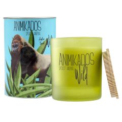 Свеча ароматическая Wild Gorilla, Амбровый, 40 ч, Ambientair