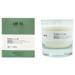 Свеча ароматическая LAB CO, Розовый перец и ирис, 40 ч, Ambientair
