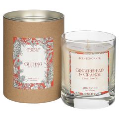 Свеча ароматическая Gifting, Имбирное печенье (новая), 40 ч, Ambientair