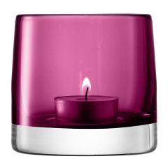 Подсвечник для чайной свечи Light Colour 8,5 см лиловый, LSA International