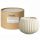 Свеча ароматическая Green tea & Pear blossom из коллекции Edge, бежевый, 30 ч, Tkano