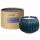 Свеча ароматическая Italian Cypress из коллекции Edge, синий, 30 ч, Tkano
