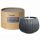 Свеча ароматическая Vetiver & Black cypress из коллекции Edge, серый, 30 ч, Tkano