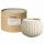 Свеча ароматическая Cypress, Jasmine & Patchouli из коллекции Edge, бежевый, 30 ч, Tkano
