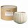 Свеча ароматическая Vetiver & Black cypress из коллекции Edge, бежевый, 30 ч, Tkano