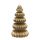 Свеча декоративная Origami золотого цвета из коллекции New Year Essential, 19 см, Tkano