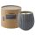Свеча ароматическая с деревянным фитилём Cypress, Jasmine & Patchouli из коллекции Edge, серый, 60 ч, Tkano