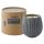 Свеча ароматическая с деревянным фитилём Sandalwood, Bergamot & Citrus из коллекции Edge, серый, 60 ч, Tkano