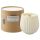 Свеча ароматическая с деревянным фитилём Green tea & Pear blossom из коллекции Edge, бежевый, 60 ч, Tkano