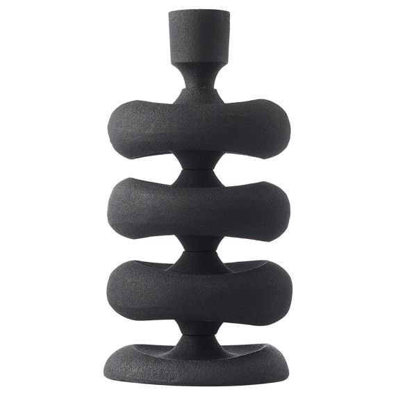 Подсвечник Vivlend, 22 см, черный, Bergenson Bjorn