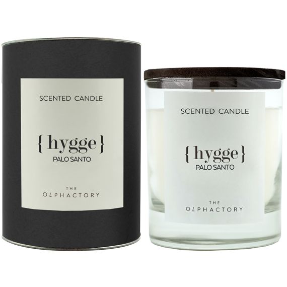 Свеча ароматическая The Olphactory, Hygge, Palo Santo, 40 ч, Ambientair