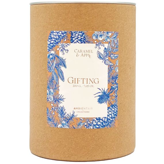 Свеча ароматическая Gifting, Карамель и яблоко, 40 ч, Ambientair, изображение 4