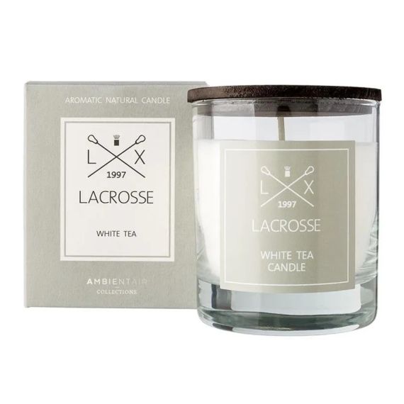 Свеча ароматическая Lacrosse, White Tea, 40 ч, Ambientair