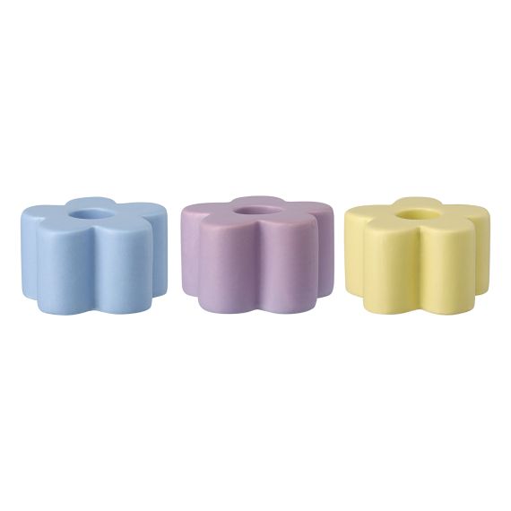 Набор подcвечников Spring flowers из коллекции Easter Essential, Tkano