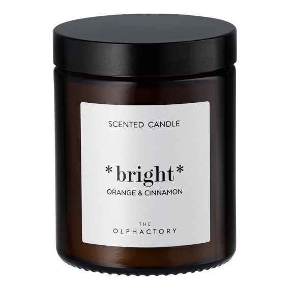 Свеча ароматическая The Olphactory, Bright, Orange&Cinnamon, 30 ч, Ambientair