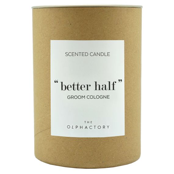 Свеча ароматическая The Olphactory, Better Half, Groom cologne, 40 ч, Ambientair, изображение 3