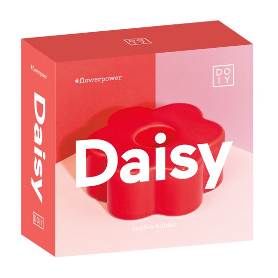 Подсвечник Daisy, ?8 см, красный, DOIY, изображение 6