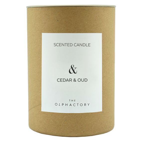 Свеча ароматическая The Olphactory, &, Cedar & Oud, 40 ч, Ambientair, изображение 3