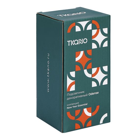Подсвечник декоративный Odense из коллекции New Year Essential, 14,6 см, Tkano, изображение 8