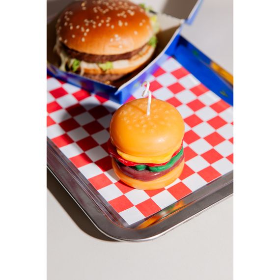 Свеча Fast Food, Burger, 6 см, DOIY, изображение 3