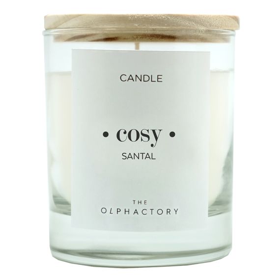Свеча ароматическая The Olphactory, Cosy, Santal, 40 ч, Ambientair