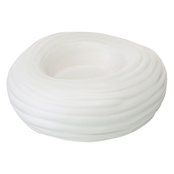 Подсвечник из фарфора Merengue из коллекции Essential, Tkano