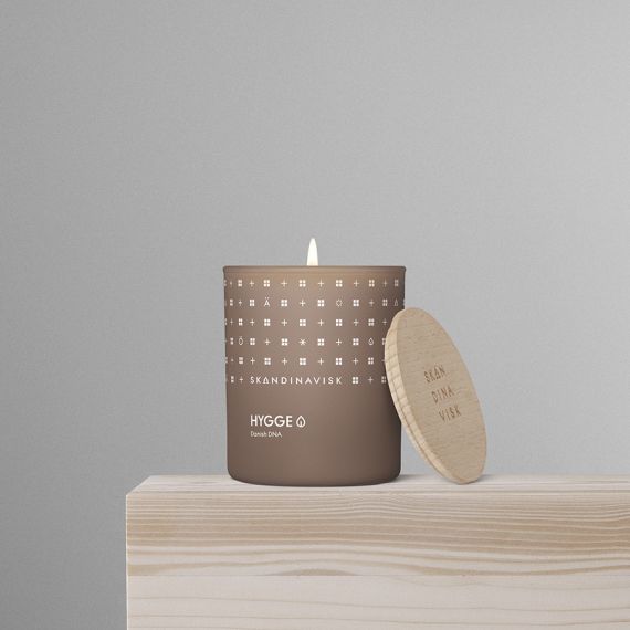 Свеча ароматическая HYGGE с крышкой, 200 г (новая), S K A N D I N A V I S K, изображение 3