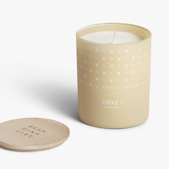 Свеча ароматическая LYKKE с крышкой, 200 г (новая), S K A N D I N A V I S K, изображение 6