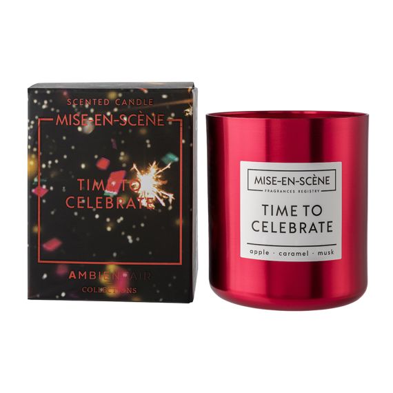 Свеча ароматическая Mise En Scene, Time to Celebrate, 50 ч, Ambientair