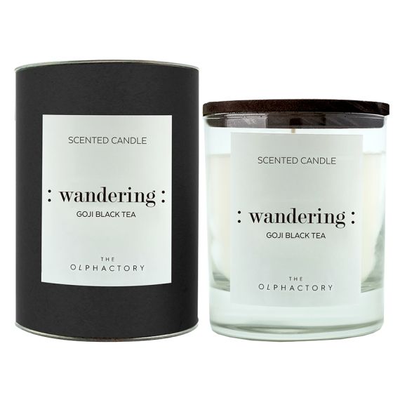 Свеча ароматическая The Olphactory, Wandering Black, Ягоды годжи, 40 ч, Ambientair, изображение 2