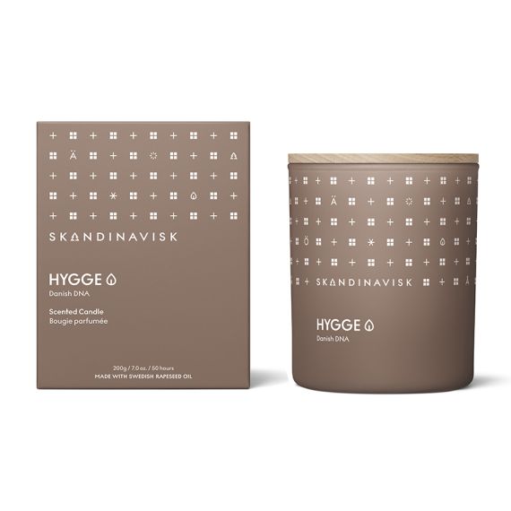 Свеча ароматическая HYGGE с крышкой, 200 г (новая), S K A N D I N A V I S K