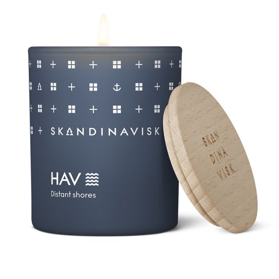 Свеча ароматическая HAV с крышкой, 65 г (новая), S K A N D I N A V I S K, изображение 5