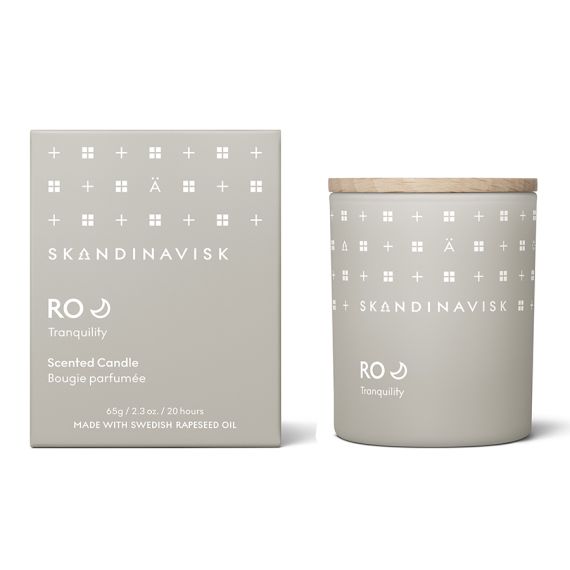 Свеча ароматическая RO с крышкой, 65 г (новая), S K A N D I N A V I S K