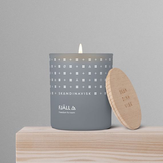 Свеча ароматическая FJALL с крышкой, 200 г, S K A N D I N A V I S K, изображение 3