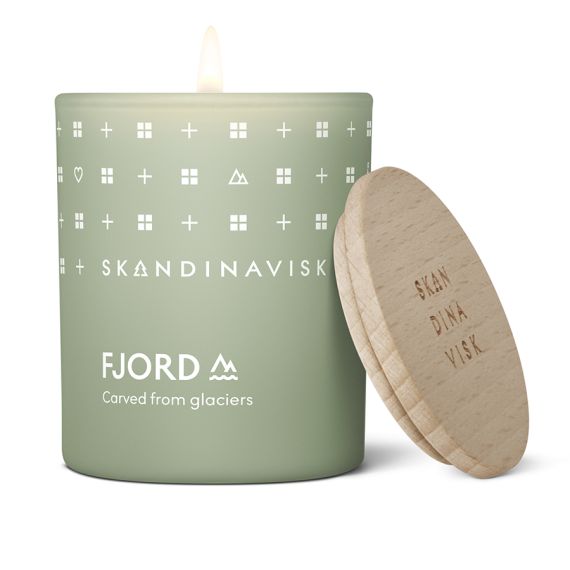 Свеча ароматическая FJORD с крышкой, 65 г (новая), S K A N D I N A V I S K, изображение 5