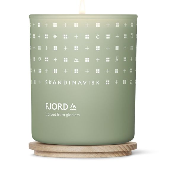 Свеча ароматическая FJORD с крышкой, 200 г (новая), S K A N D I N A V I S K, изображение 4
