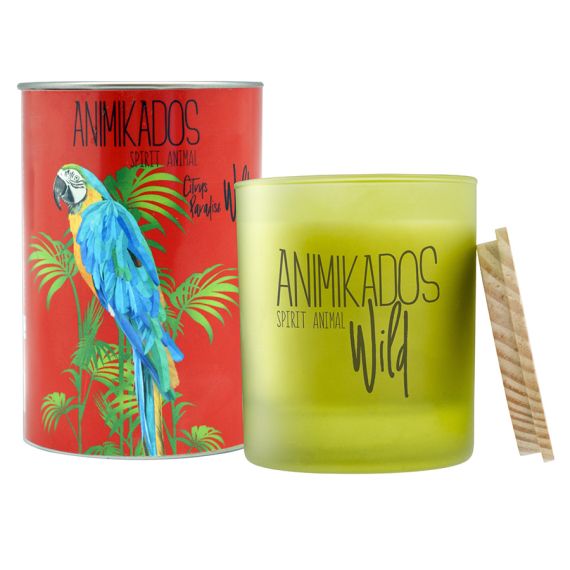 Свеча ароматическая Wild Parrot, Цитрусовый, 40 ч, Ambientair