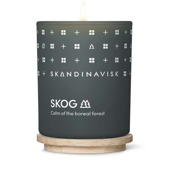 Свеча ароматическая SKOG с крышкой, 65 г (новая), S K A N D I N A V I S K, изображение 5