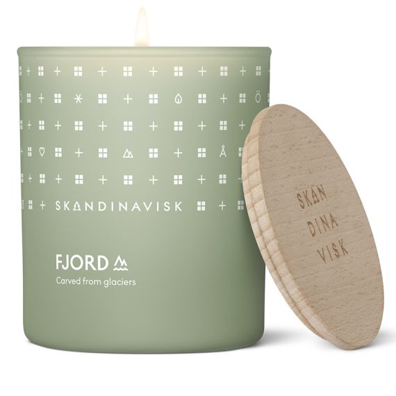 Свеча ароматическая FJORD с крышкой, 200 г (новая), S K A N D I N A V I S K, изображение 5